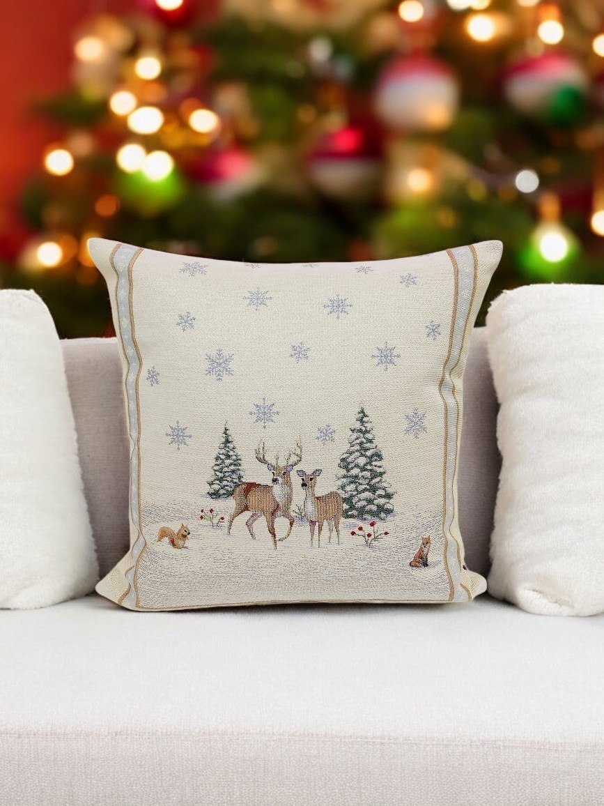 Бэмби бордюр Наволочка 45х45 см 2416815 Н/Р