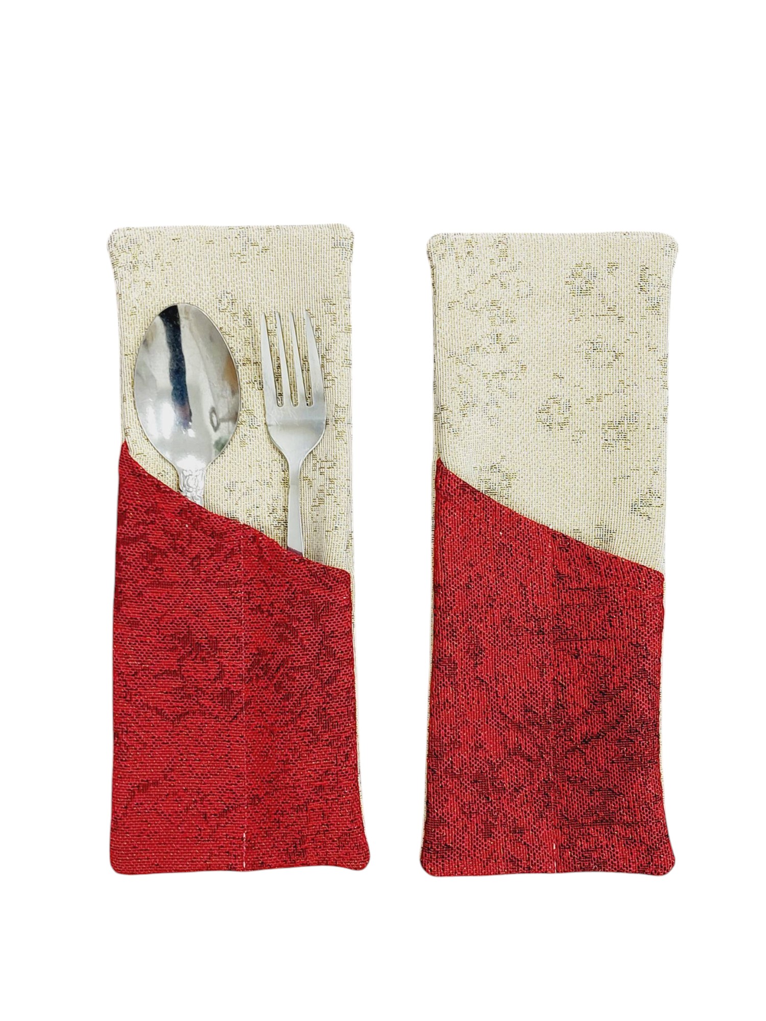 Конверт для Сервировки ( комплект 2 шт ) Венок из нобилиса /Гобелен Красный 2415764