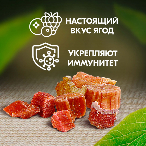 Вологодские цукаты из Ревеня 130 г. 