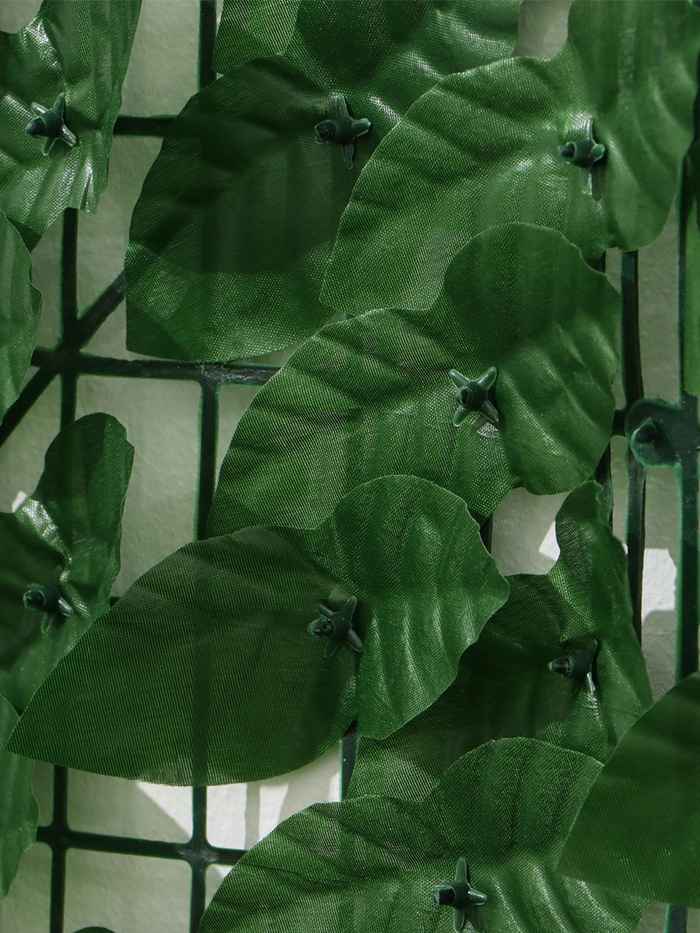 Изгородь декоративная, 50 × 300 см, «Листья удлинённые», Greengo