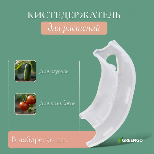 Кистедержатель «Улитка», 3,5 см,  50 шт., Greengo