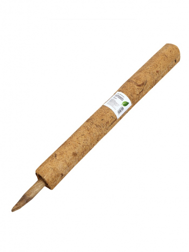 Опора для подвязки растений, h = 60 см, d = 5 см, кокосовая, Greengo
