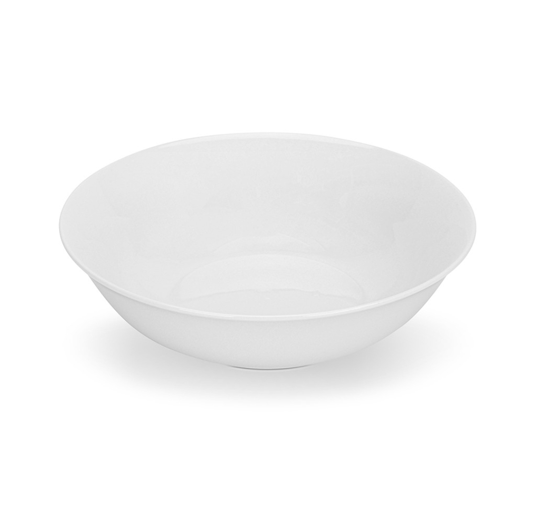 13769 FISSMAN Миска 20x5,8см / 1000мл HORECA (фарфор)