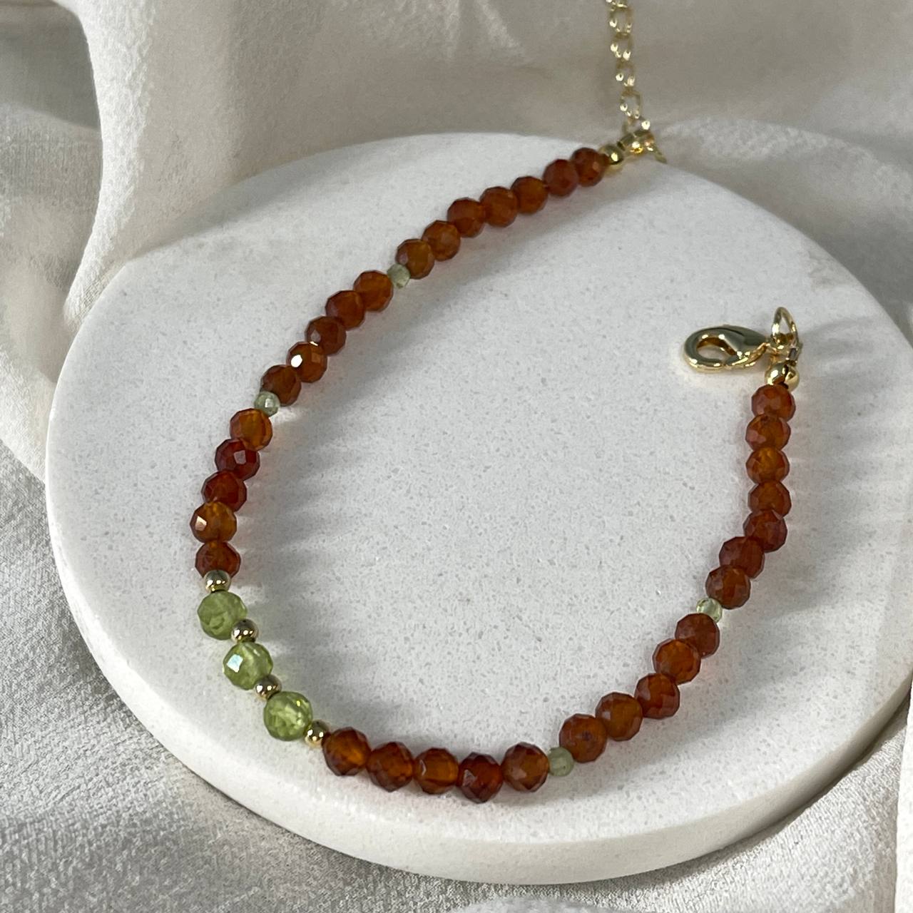 Радуга Самоцветов Браслет из Граната