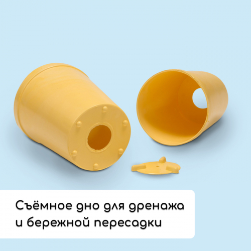 Набор для рассады: стаканы по 250 мл (18 .), поддон 40 × 20 см, цвет МИКС, Greengo
