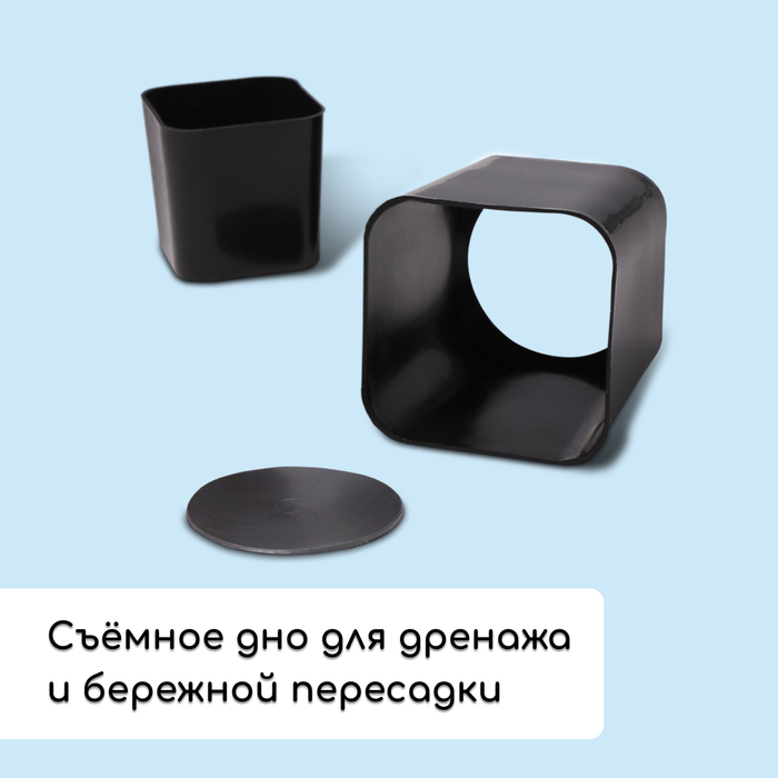 Набор для рассады: стаканы по 300 мл (12 .), поддон 45 × 18 см, МИКС, Greengo