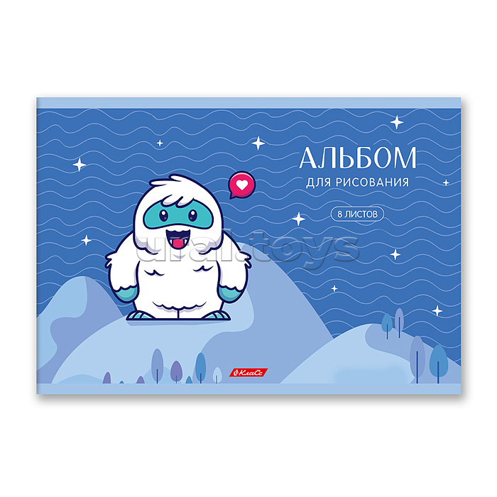 Альбом для рисования 8л.