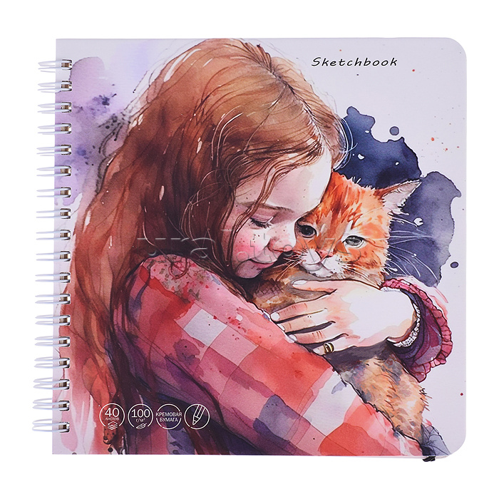 Скетчбук 40л.