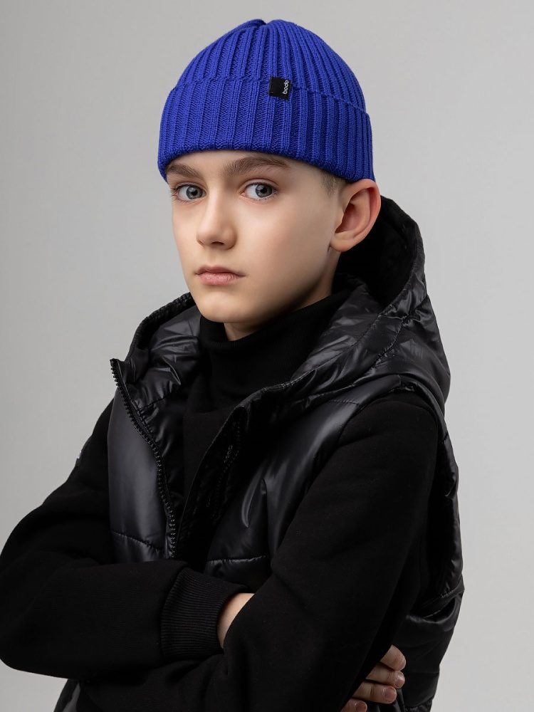 Шапка 10-405MU; ярко-синий