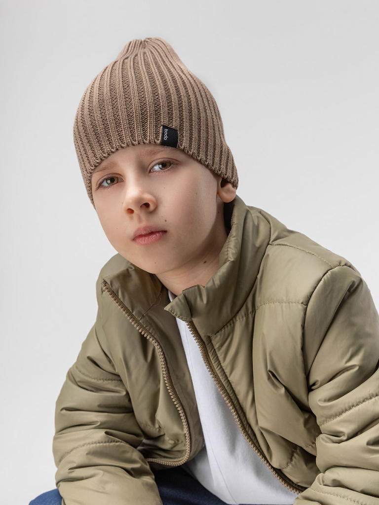 Шапка 10-405MU; бежевый