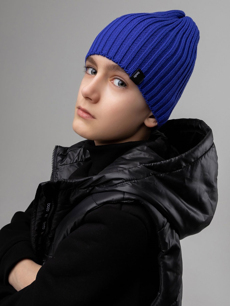 Шапка 10-405MU; ярко-синий