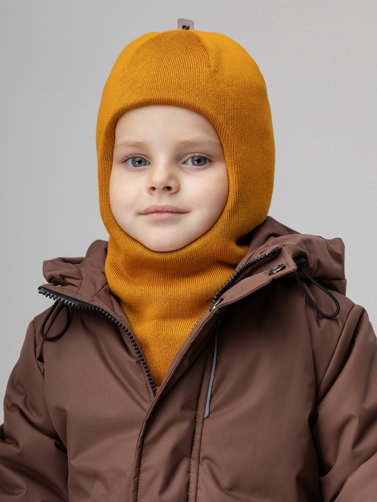 Балаклава утепленная 10-409MU; горчичный