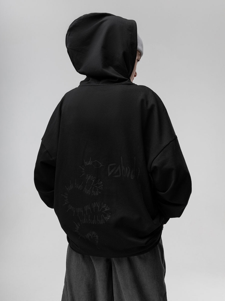 Толстовка 38-52MU; черный