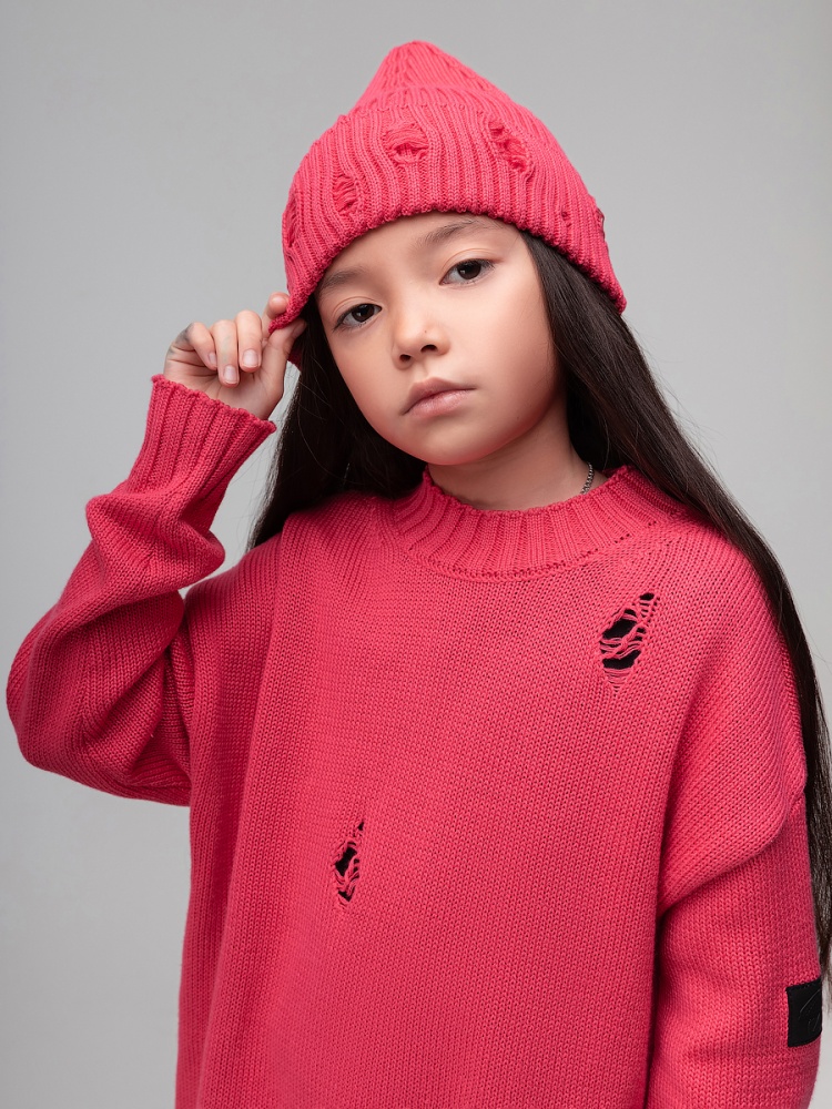 Шапка 10-413MU; розовый