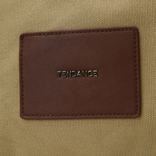 Женский тоут TENDANCE 3424900, зелено-бежевый