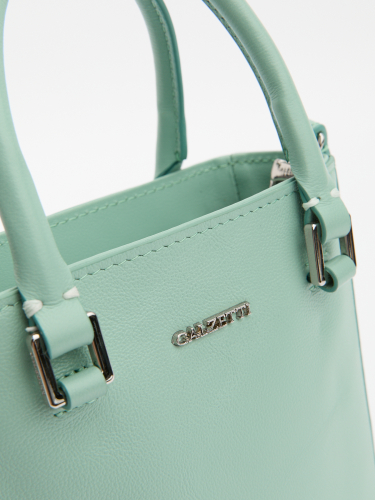 Женская сумка с ручками CALZETTI AMI 3067456, бирюзовый