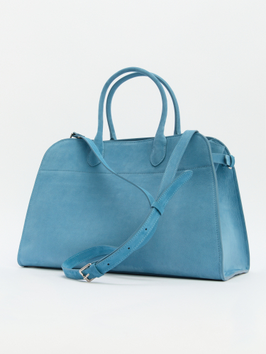 Женский тоут CALZETTI ASHLEY MAXI 4250308, серо-голубой