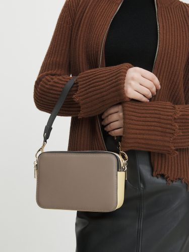 Кросс-боди TENDANCE 4327573, серо-коричневый