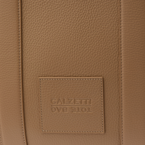 Женский тоут CALZETTI CLER MAXI 3954188, бежево-коричневый