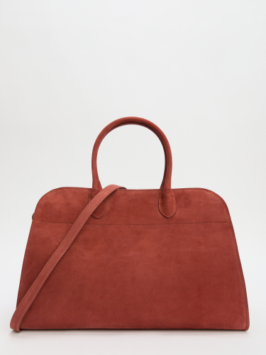 Женский тоут CALZETTI ASHLEY MAXI 4250324, коричнево-красный