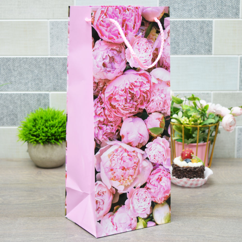 Пакет бумажный 14*35*11см с ручками