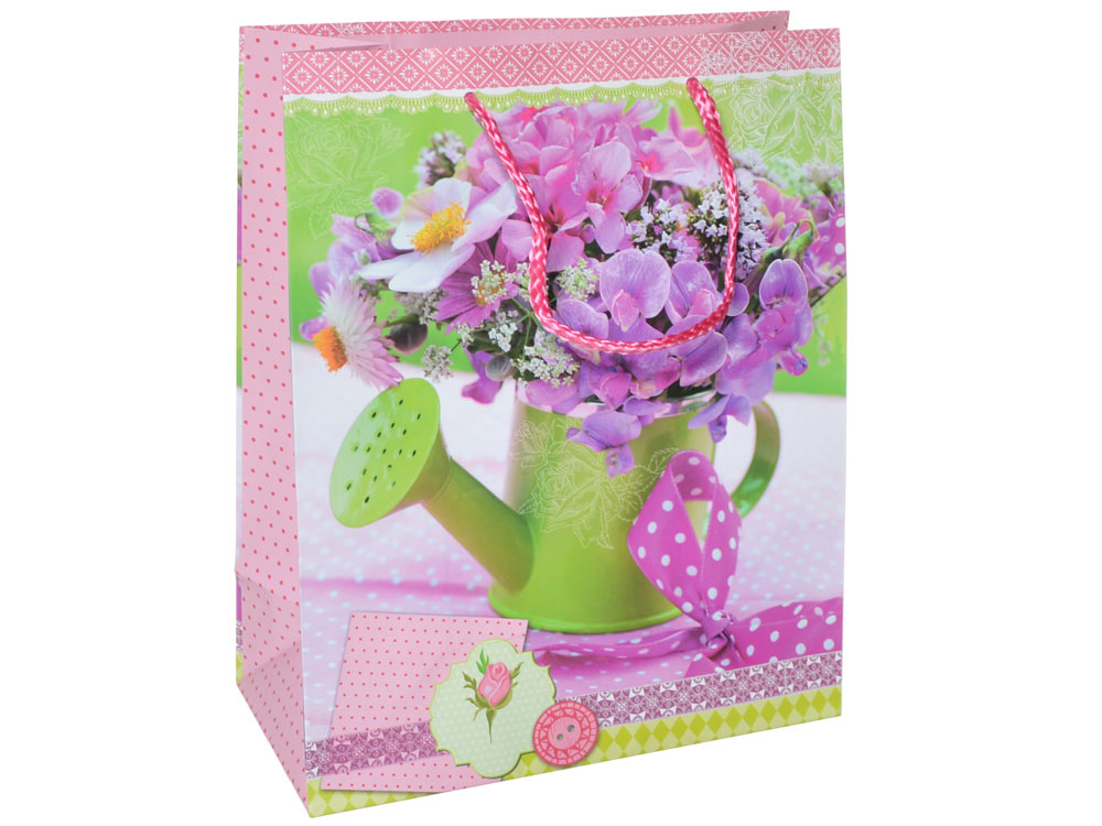 Пакет бумажный 20*30*10см с ручками матовый