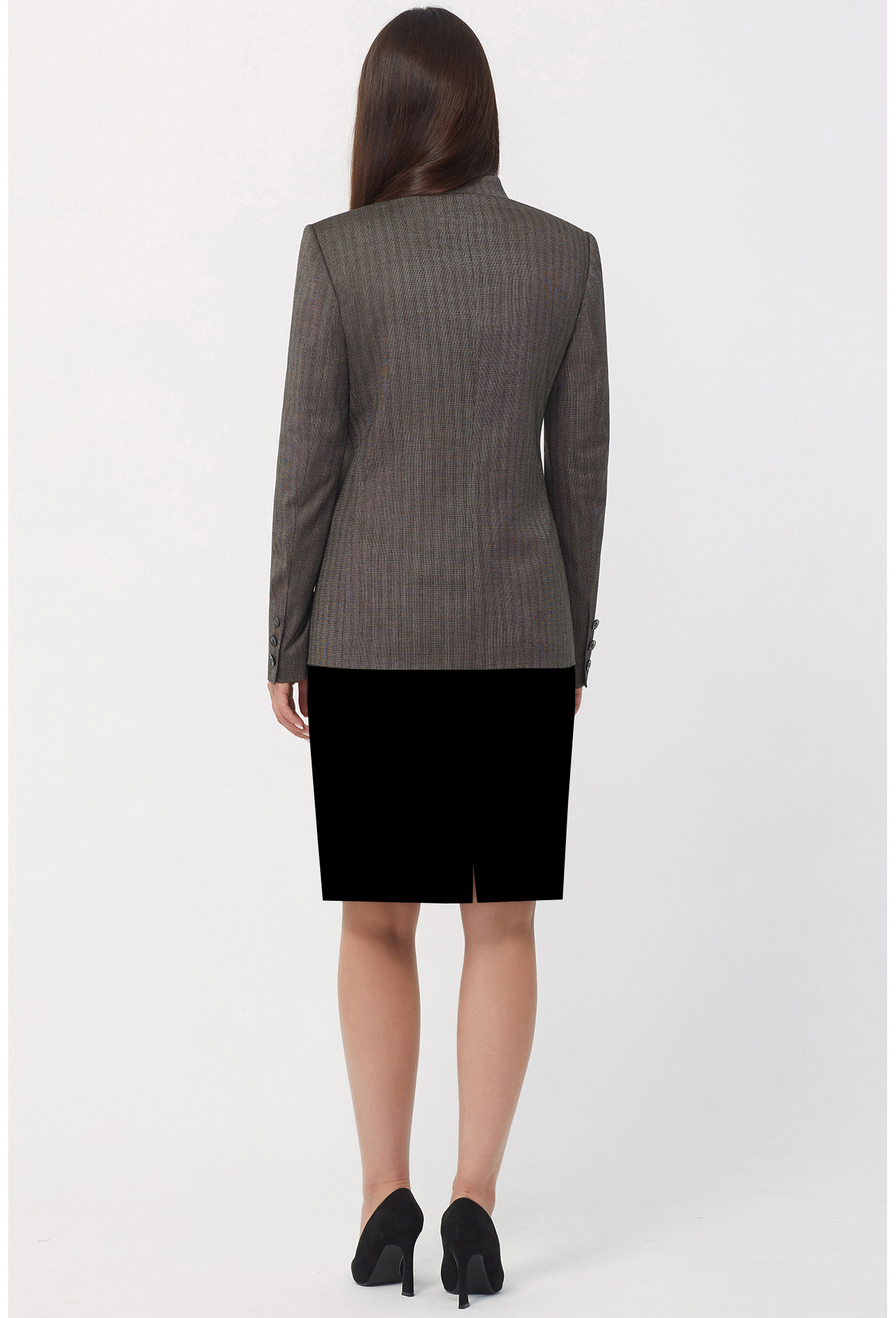 ст. цена2199руб.! Жакет Bazalini 4506 серо-коричневый