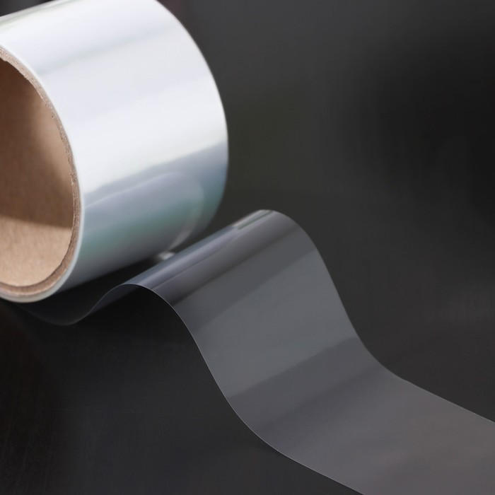 Лента ацетатная для обтяжки тортов Доляна, 40 мкр, 60 мм×15 м, прозрачная