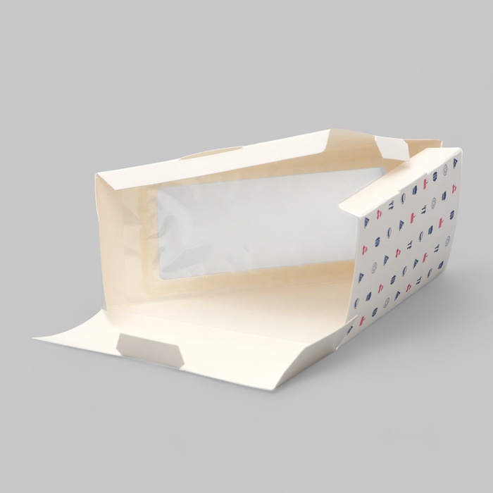 Упаковка для сэндвичей «Завтрак» 17×12×12×6.5 см