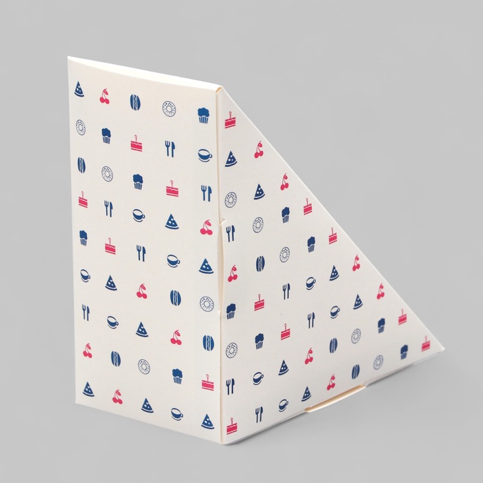 Упаковка для сэндвичей «Завтрак» 17×12×12×6.5 см