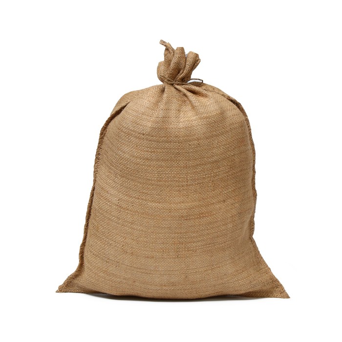 Мешок джутовый, 40×60 см, плотность 35×35 нитей, без завязок, Greengo