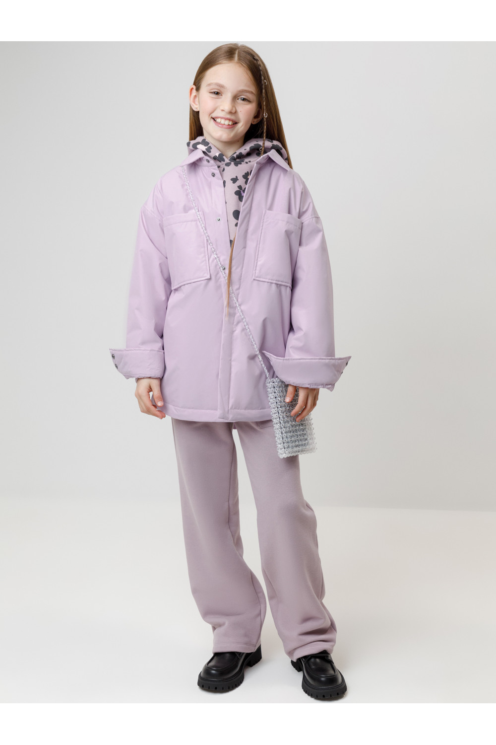 Crockid Куртка ВК 32182/1 ГР светлая сирень Crockid