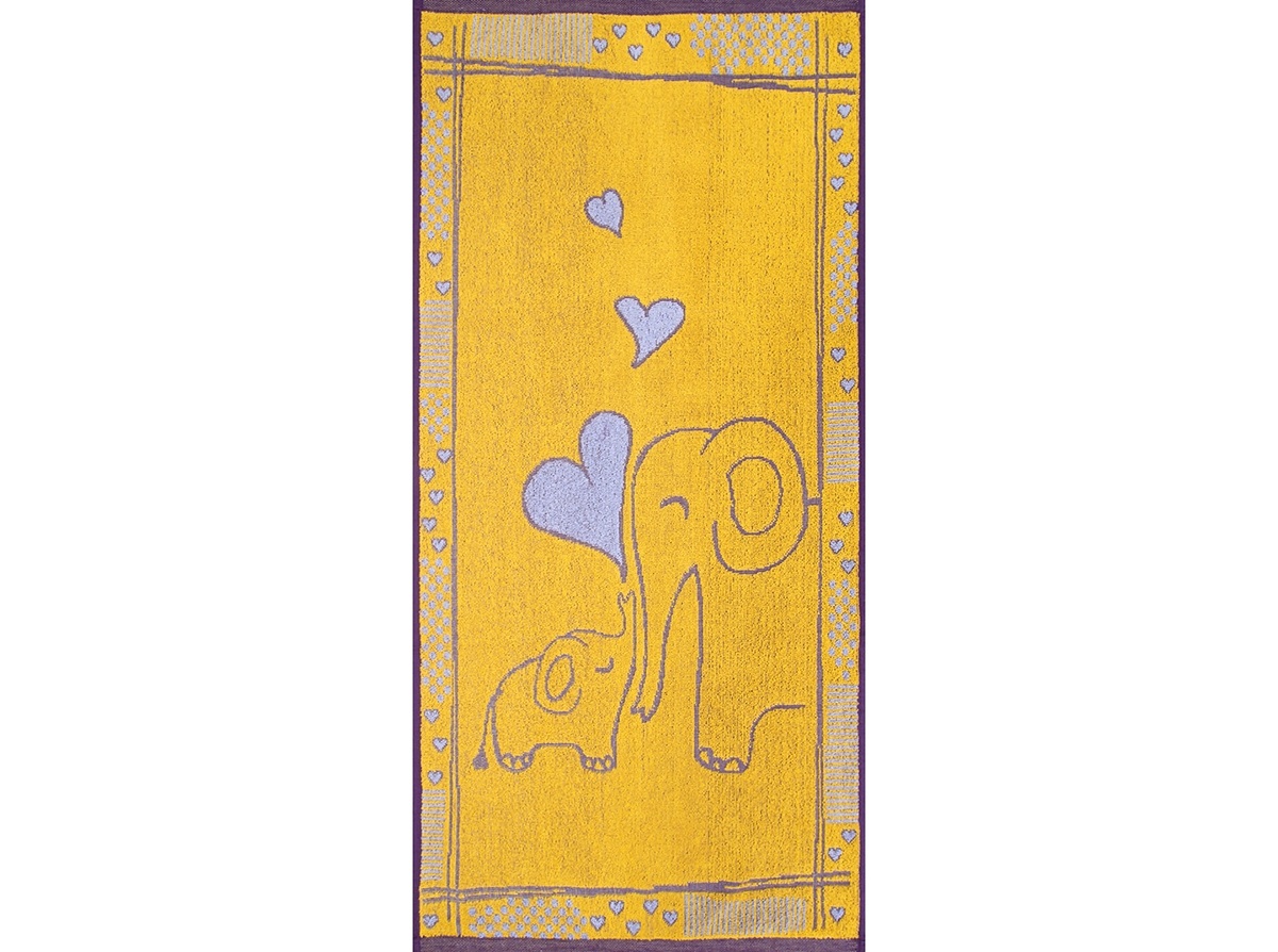 6с102.411ж1 Рядом с мамой (3-закат1) Полотенце махровое 67х150см