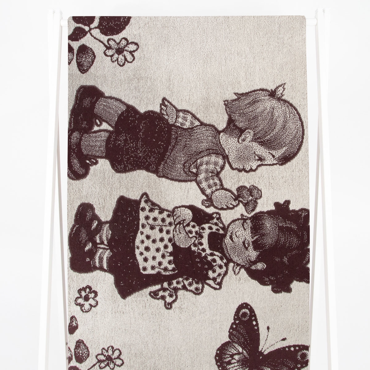 6с102.411ж1 Симпатия (шоколад) Полотенце махровое 67х150см