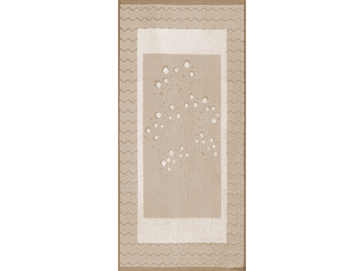 6с102.511ж2 Мелодия лета (лён3) Полотенце махровое 67х150см