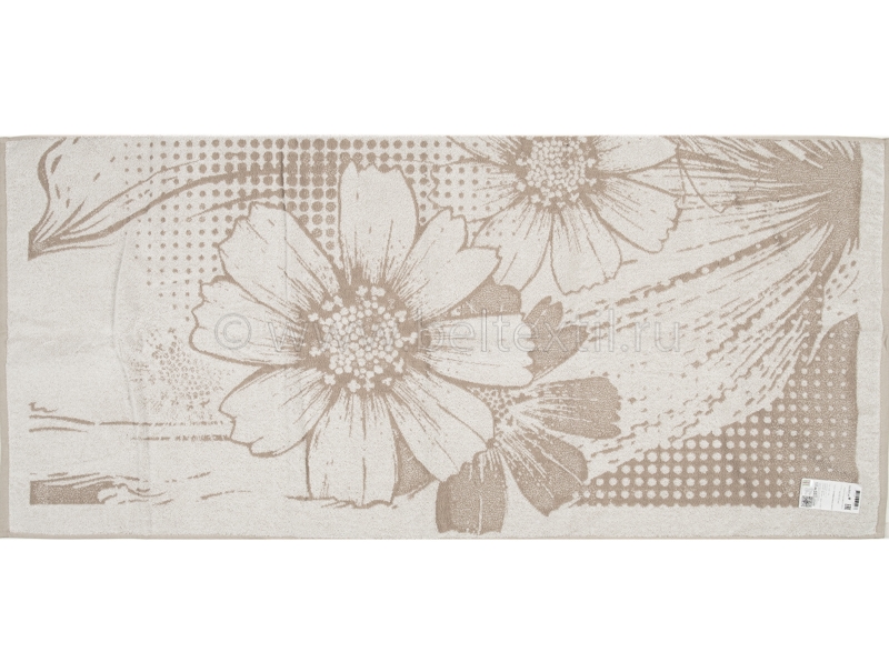 6с102.511ж2 Клементина (лен3) Полотенце махровое 67х150см