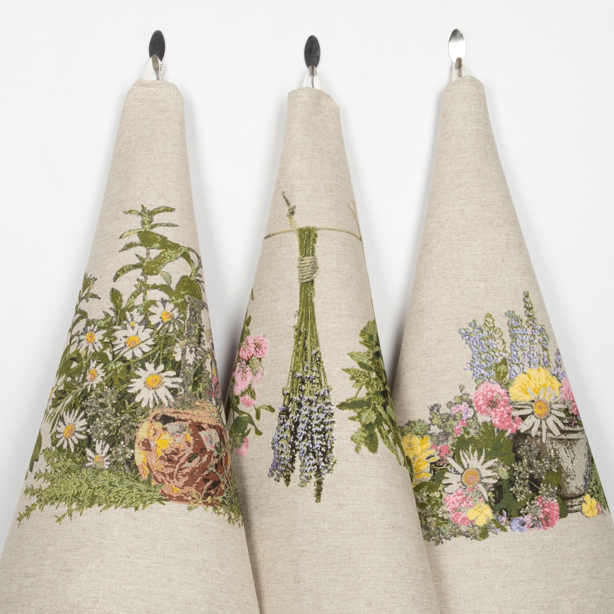 24С112-ШР/рп/фкор Комплект полотенец из 3 шт 46*60