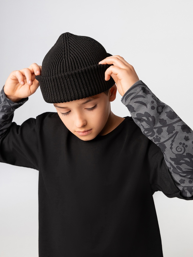 Шапка 10-348MU; черный