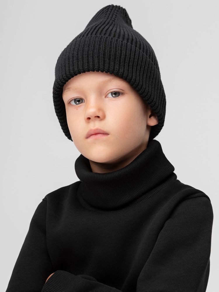 Шапка 10-348MU; черный