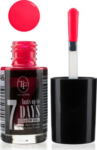 TF Лак для ногтей Color Gel 246 Ripe cherry/Спелая вишня