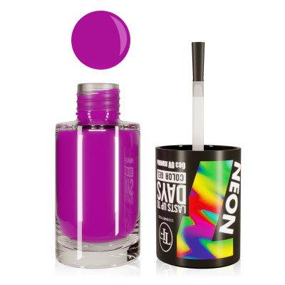 TF Лак для ногтей Color Gel Neon 315 Funny Violet/ярко-сиреневый