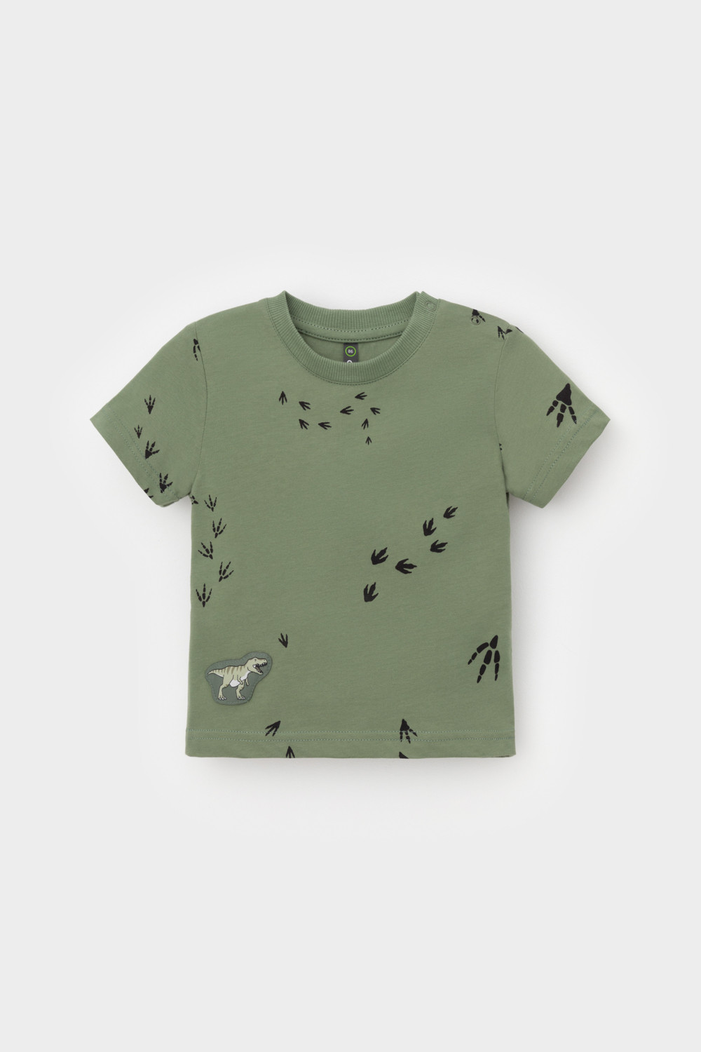 Crockid Фуфайка КР 302699 папоротник, следы динозавра к538 Crockid