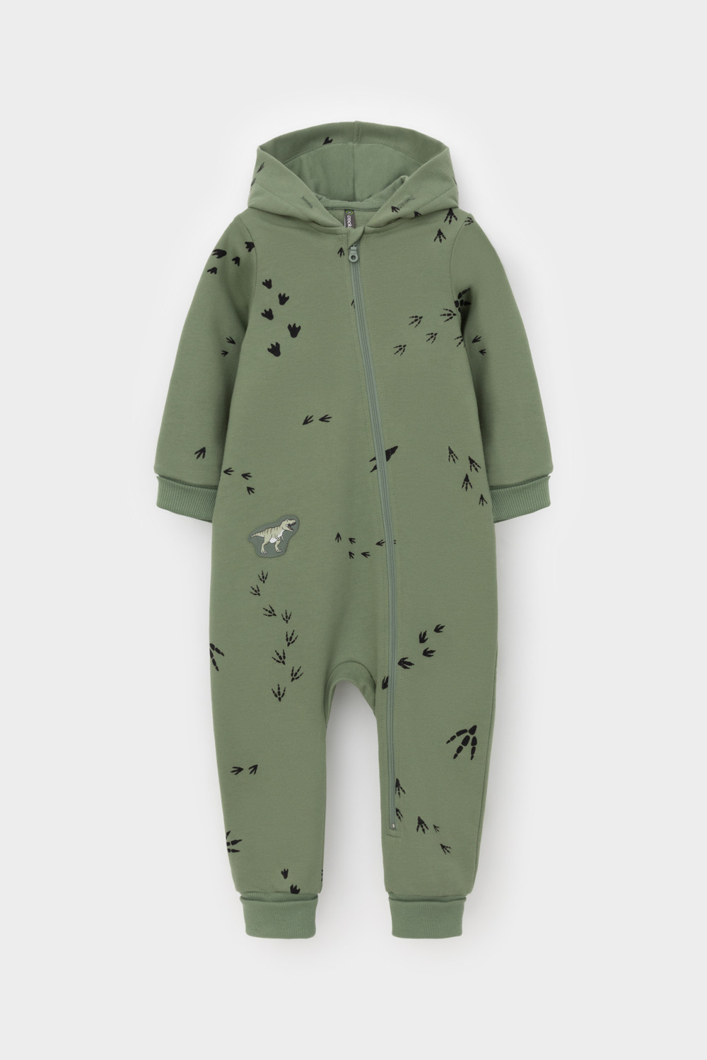 Crockid Комбинезон КР 6545 папоротник, следы динозавра к538 Crockid