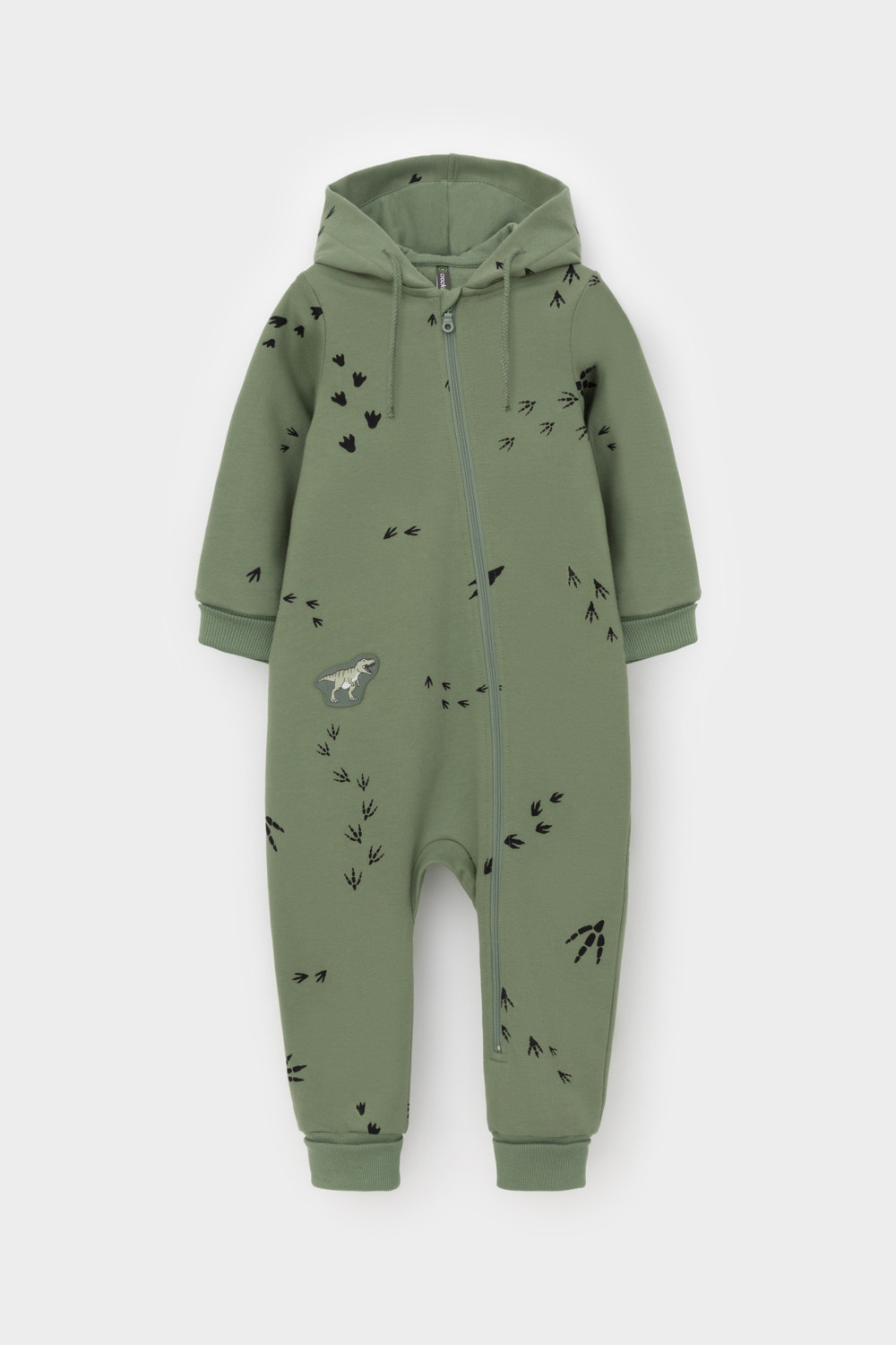 Crockid Комбинезон КР 6545 папоротник, следы динозавра к538 Crockid