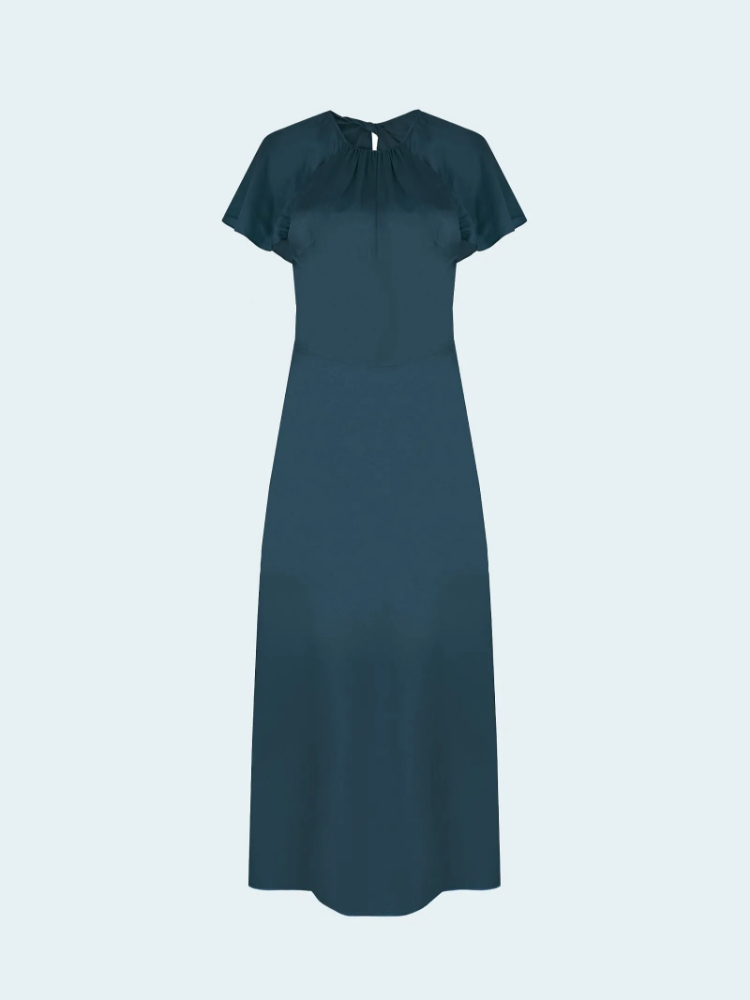 Платье миди из 100% вискозы ,
вискоза 100% ,