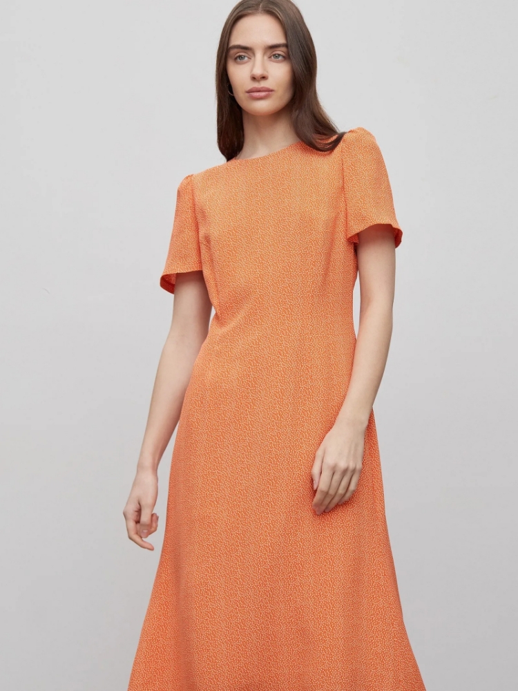 Платье с коротким рукавом ,
100% вискоза ,