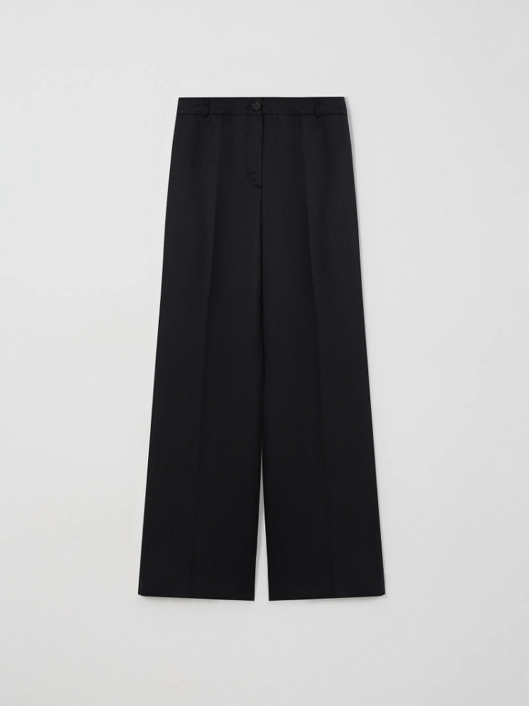 Брюки из костюмной шерсти ,
70% лен, 30% вискоза ,