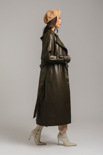 Ст.цена 9500р. Плащ: В001-12 Хаки Khaki 220TS050-5