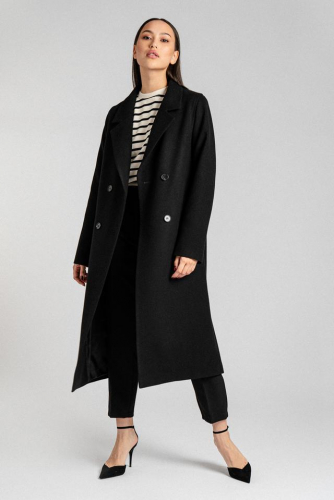 Ст.цена 9250р. Пальто: К537-11 Черный Dublin ST Jet Black