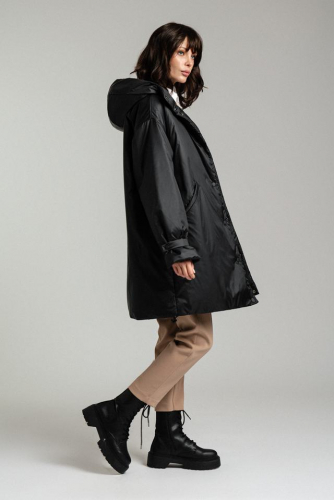 Ст.цена 8000р. Куртка: В103-9-42W Черный Black Spring 19-4007